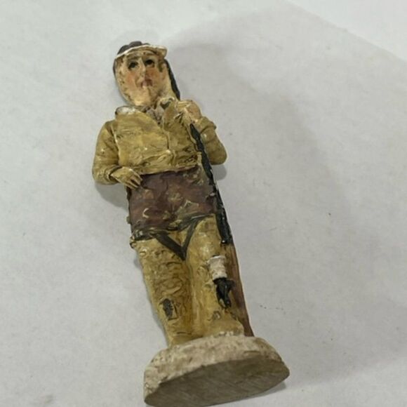 hen-feathers tic tac toe fishing table decor accents home fisherman fish ceramic - Picture 5 of 8